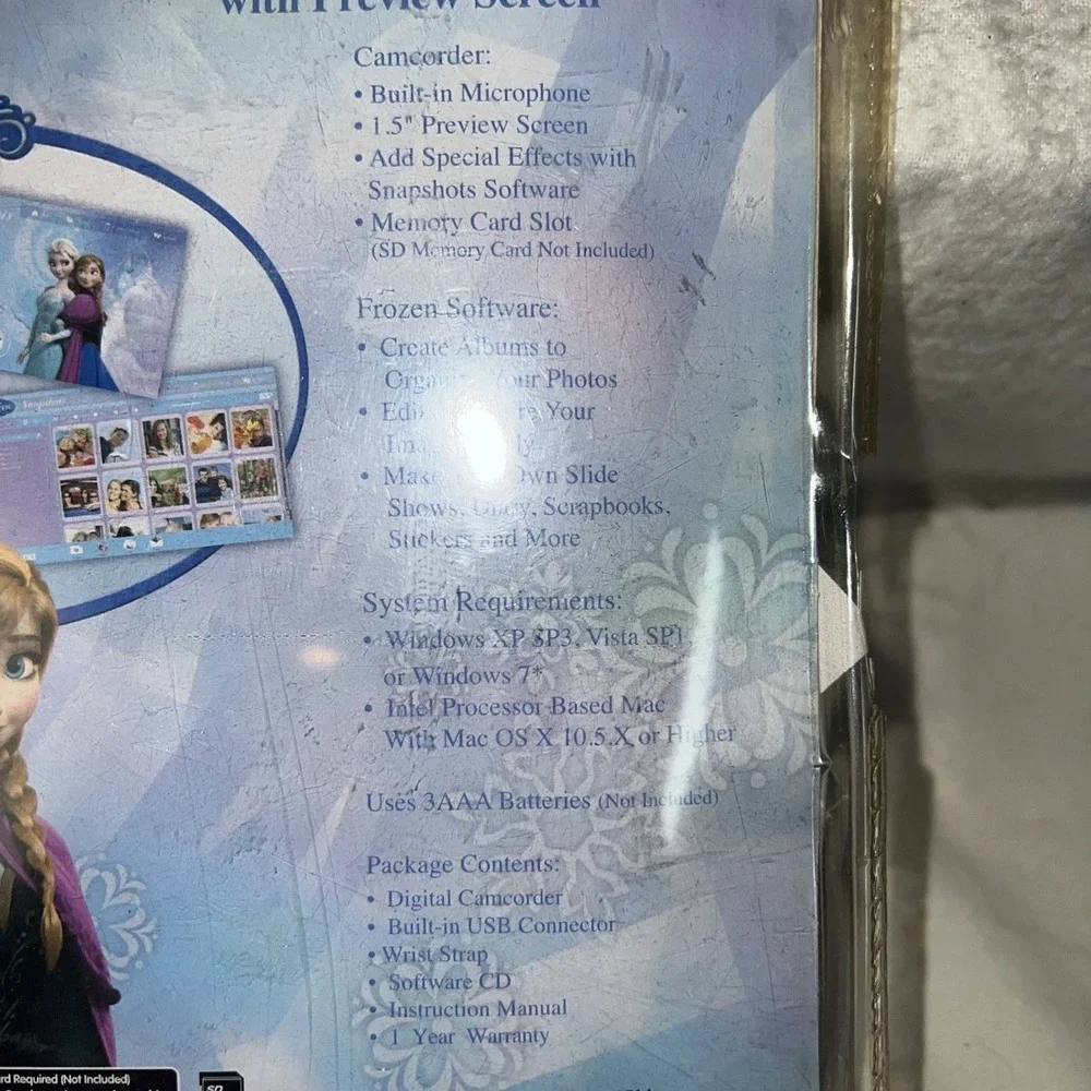 Sakar - Disney Frozen Digital Camcorder w/ 1.5